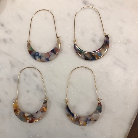 The Andie - Colorful Crescent Hoop! - Picture 5 of 6